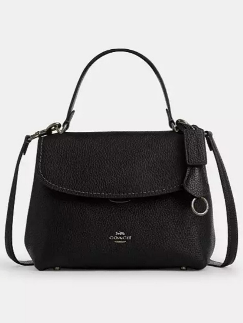 Coach Emory Top Handle Bag in Black